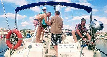 KURS JACHTOWY STERNIK MORSKI W CHORWACJI