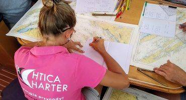 KURS JACHTOWY STERNIK MORSKI W CHORWACJI